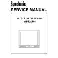 SYMPHONIC WFT20M4 Service Manual