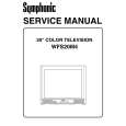 SYMPHONIC WFS20M4 Service Manual
