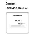 SYMPHONIC WF104 Service Manual
