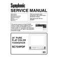 SYMPHONIC SC724FDF Service Manual