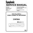 SYMPHONIC CWF804 Service Manual