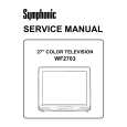 SYMPHONIC WF2703 Service Manual