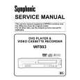 SYMPHONIC WF803 Service Manual