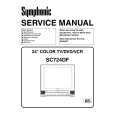 SYMPHONIC SC724DF Service Manual